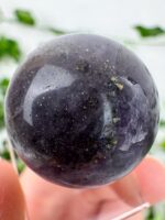 Pyrit in Fluorit Kugel Nr. 39fp – Bild 2