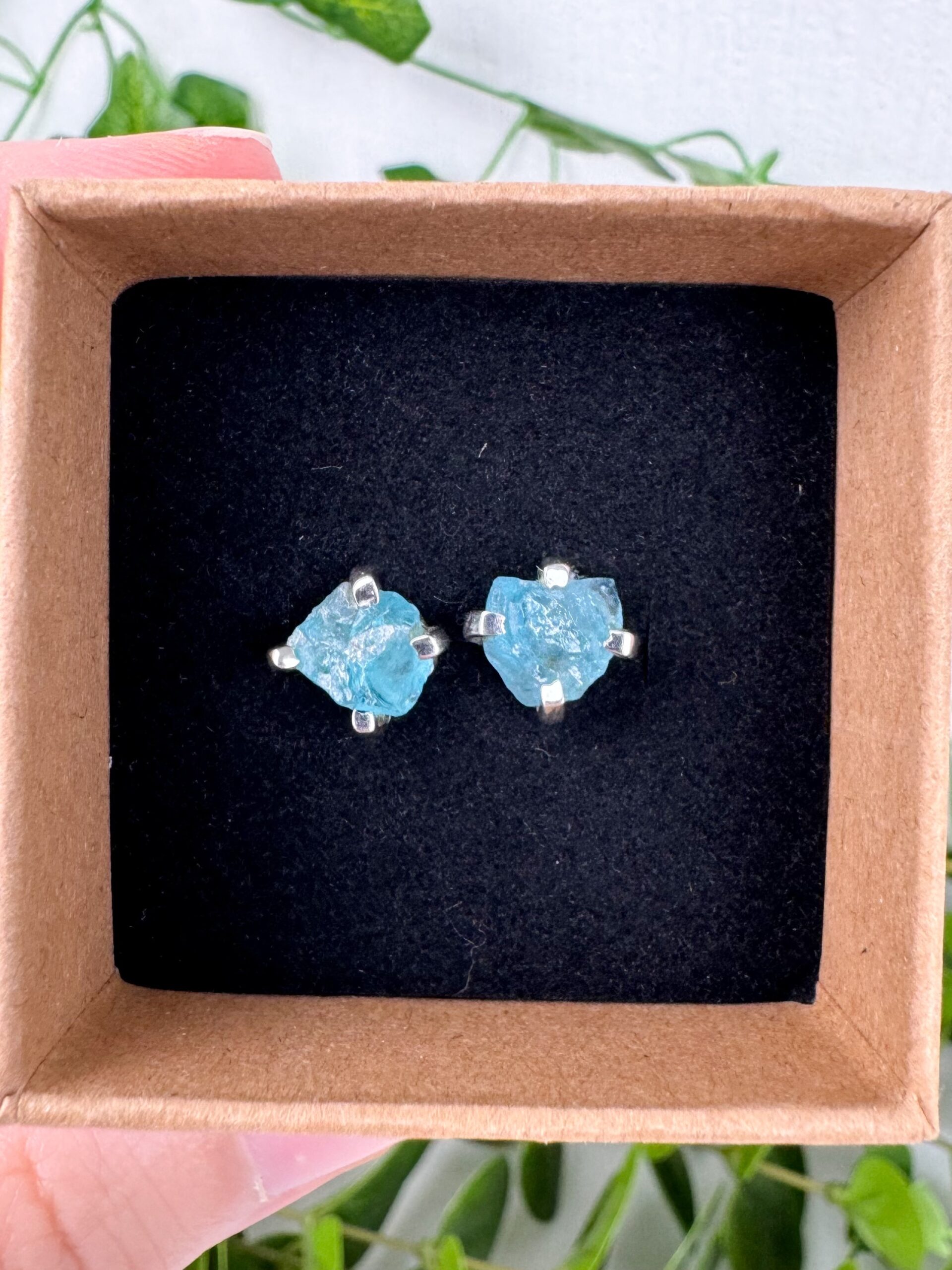 img_4925_jpg Apatit Ohrringe – Bild 1