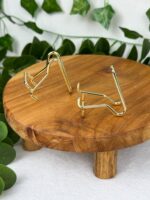 Plattenhalter | Ständer in der Farbe Gold – Bild 2