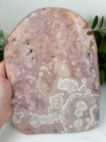 XL Pink Amethyst Scheibe Nr. 225p