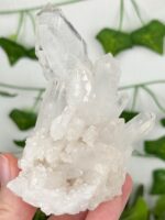 Bergkristall Fadenquarz Cluster Nr. 63fa