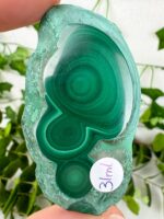 Malachit Scheibe Nr. 31ml – Bild 2