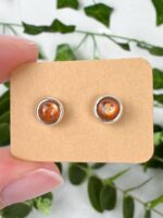 Sonnenstein Ohrringe / Ohrstecker – Bild 2