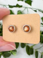 Sonnenstein Ohrringe / Ohrstecker