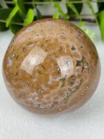 XL Ozeanjaspis Kugel Nr. 219o – Bild 2