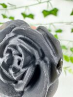Obsidian Rose auf Ständer Nr. 22a – Bild 4