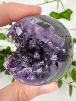 Druzy Amethyst Kugel Nr. 92a – Bild 3