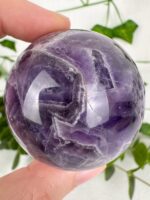 Chevron Amethyst Kugel Nr. 39a – Bild 2
