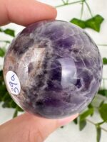 Chevron Amethyst Kugel Nr. 39a – Bild 3