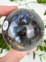 Labradorit Kugel Nr. 58l – Bild 2