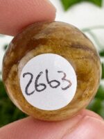 „Milk & Honey“ Bernstein Kugel Nr. 26b3 – Bild 3