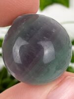 Pyrit in Fluorit Kugel Nr. 19fp