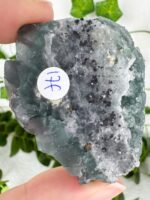 Fluorit mit Pyrit Cluster Nr. 17f – Bild 2