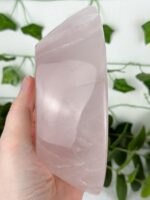 Rosenquarz Schale Nr. 85 – Bild 3
