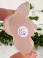 Rosenquarz Schlange Nr. 13s2 – Bild 2
