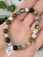 Ozeanjaspis (oldstock) Armband Unikat Nr. 29f