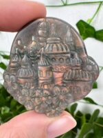 Labradorit Carving Palast / Tempel Nr. 20s2