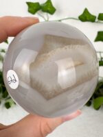 Achat Druzy Kugel Nr. 67d – Bild 3