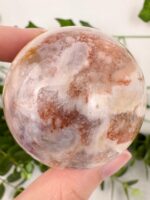 Pink Amethyst / Blumenachat Kugel Nr. 27b