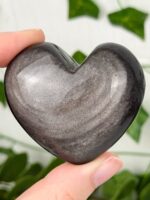Silberobsidian Herz Nr. 30o1