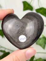 Silberobsidian Herz Nr. 30o1 – Bild 2