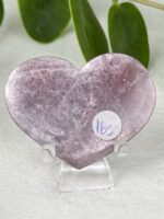 Gem Lepidolith Herz Nr. 16g1 – Bild 2
