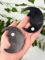 Mystery Silberobsidian Drache im Mond – Bild 2