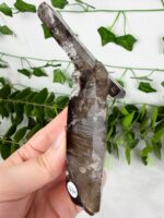 Special Rauchquarz Doppelender mit extra Spitze Nr. 77r – Bild 3