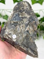 XL Labradorit Freiform halb poliert, halb roh Nr. 69l – Bild 4