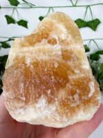 Orangencalcit Rohstein Nr. 30r1 – Bild 3
