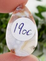 Ozeanjaspis Tropfen Cabochon (oldstock) Nr. 19oc – Bild 2