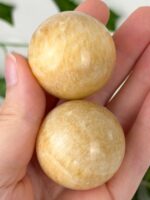 Mystery Orangencalcit Kugel